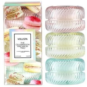 MACARON 3 CANDLE GIFT SET